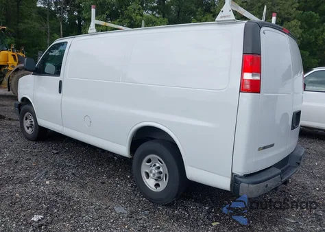 2020 Chevrolet Express Cargo Rwd 2500 Regular Wheelbase Wt from USA, damaged, VIN 1GCWGAFG2L1268286